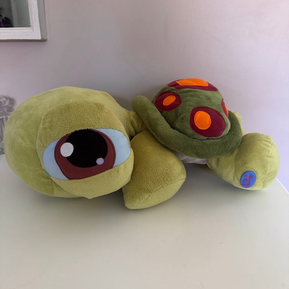 Littlest Pet Shop LPS Jumbo Turtle Plush Stuffed Animal Rare 2005 Hasbro